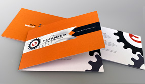 Carte commerciale 2 volets